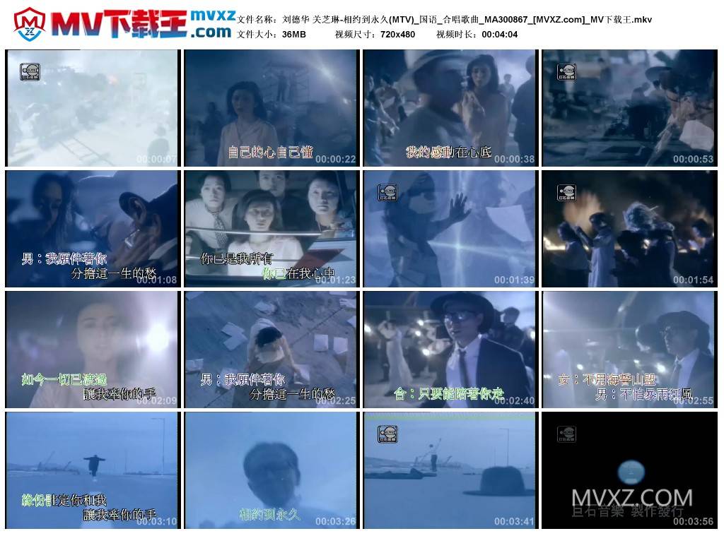 刘德华 关芝琳-相约到永久(MTV)_国语_合唱歌曲_MA300867